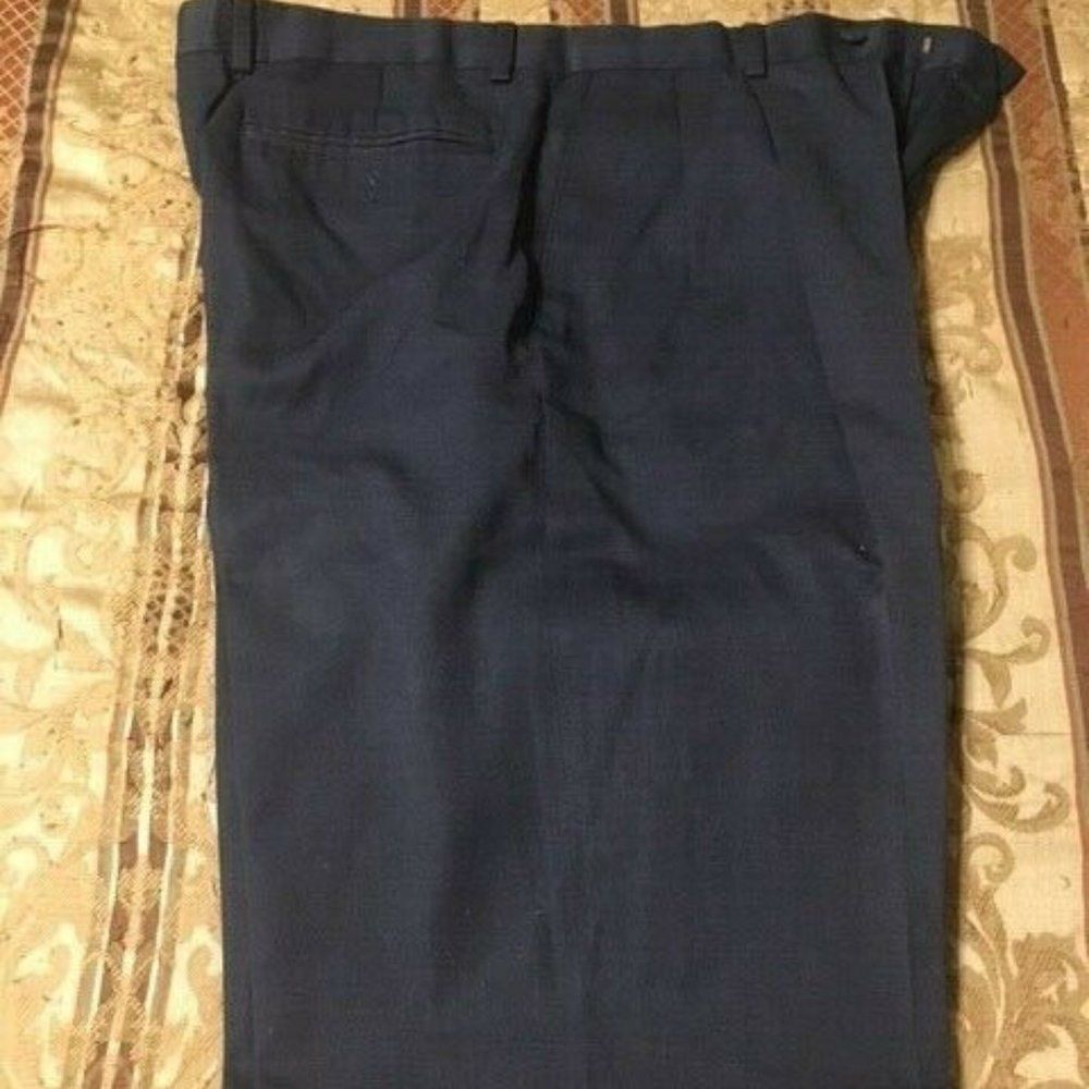 Men's Barrington Slacks--Navy Blue--Size 34x34